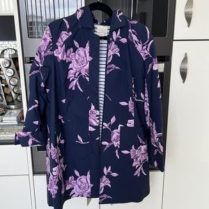 Chico’s Hooded Rain Coat